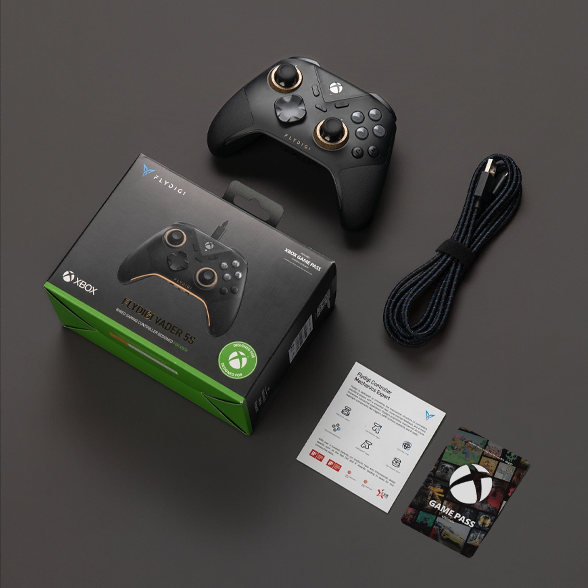 FLYDIGI Vader 5S 有線控制器 (XBOX授權 支援PC/XBOX)