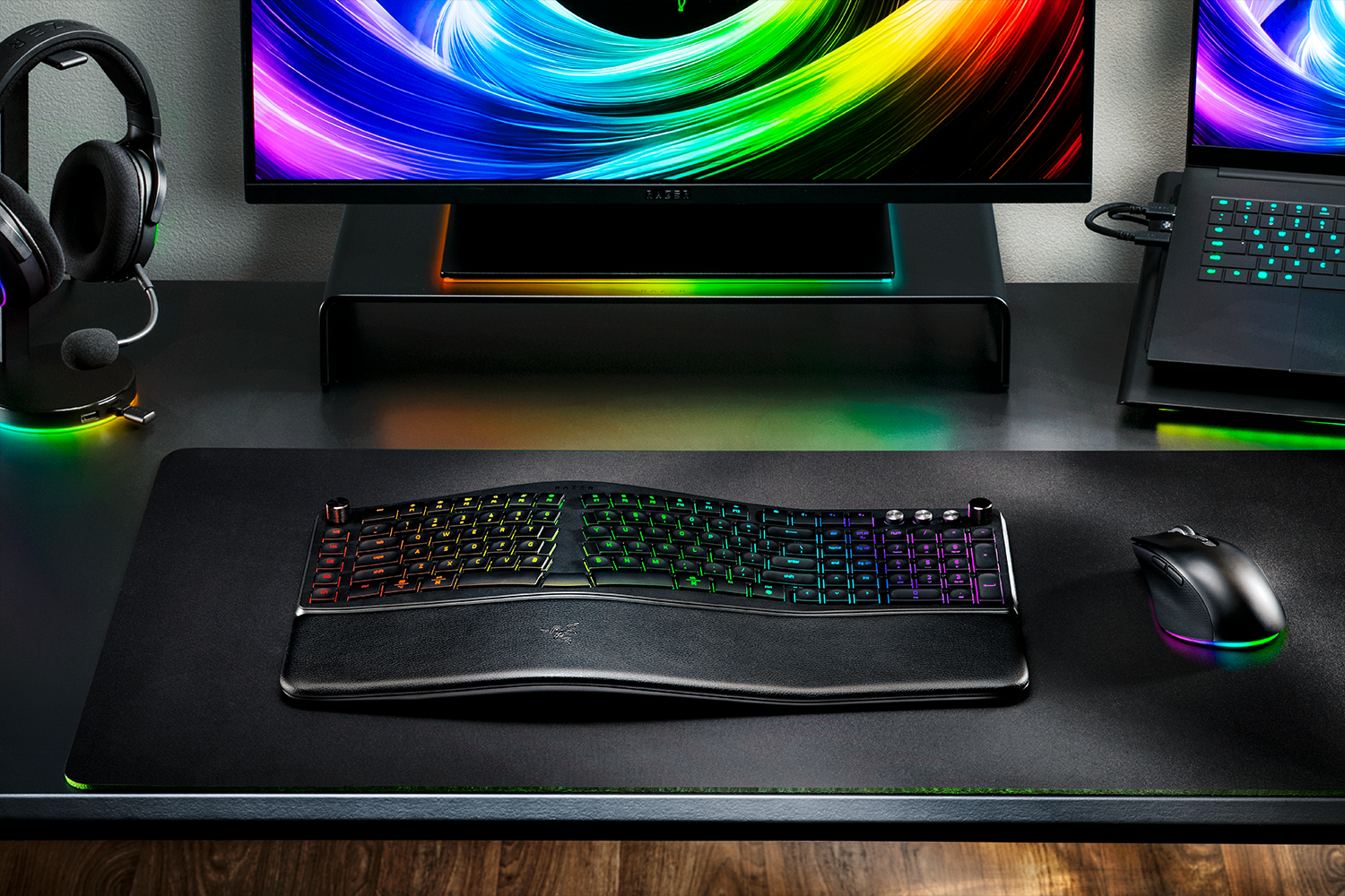 Razer Pro Type Ergo 三模無線人體工學分離式鍵盤