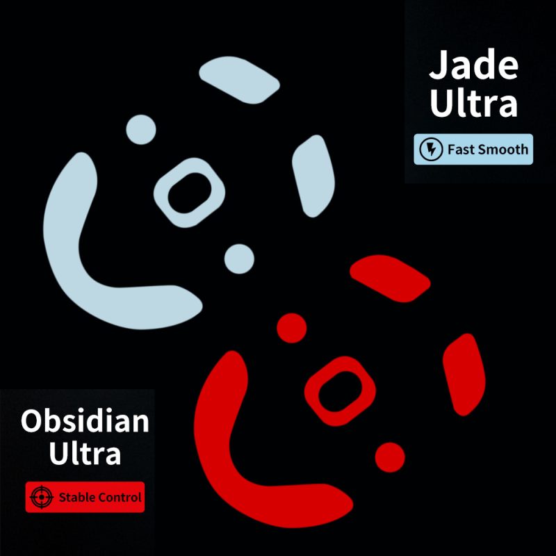 X-Raypad Obsidian Ultra U-PE滑鼠腳貼(Lamzu Maya X)