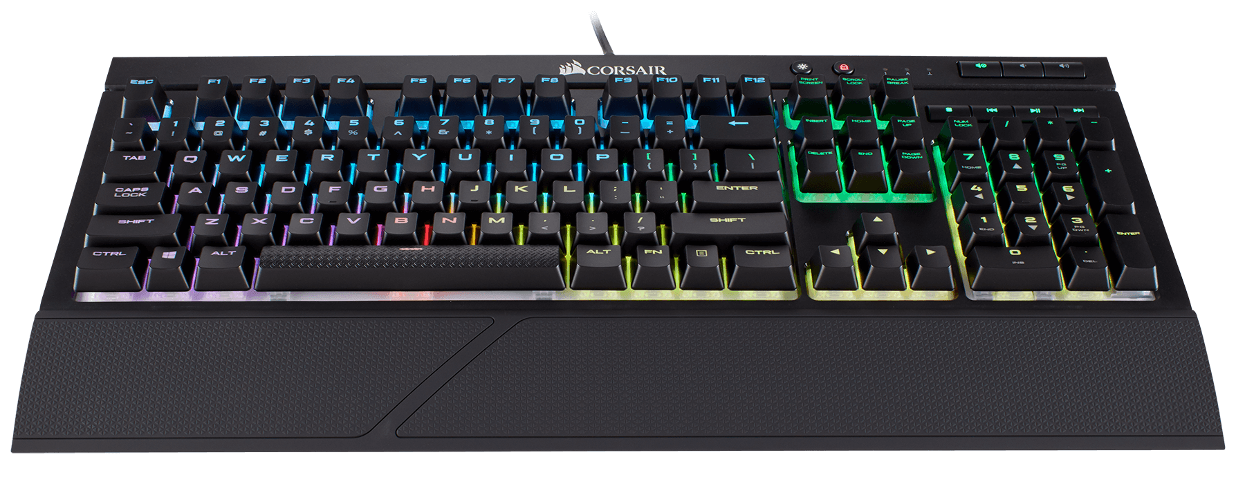 Corsair K68 Rgb 防潑水防塵機械式鍵盤 青軸英文 00fun商城香港人既遊戲店